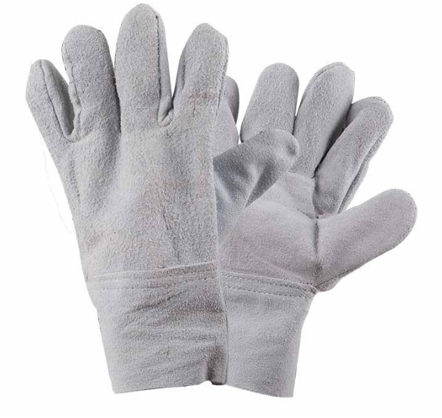 ถุงมือหนังเชื่อม10นิ้ว , 12นิ้ว MMS GLOVE (12คู่)