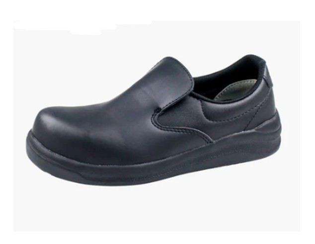 รองเท้าเซฟตี้ กันลื่น idori Anzen รุ่น NHS-600 สีดำ / Midori Anzen Anti-slippery Safety Shoe NHS-600 Black
