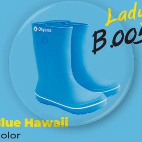 รองเท้าบูท ยางพาราเทียม(PVC เนื้อฟู) สูงขนาด 10นิ้ว รุ่น B-005 (ใส่ได้ทั้ง ชาย-หญิง) - Image 10