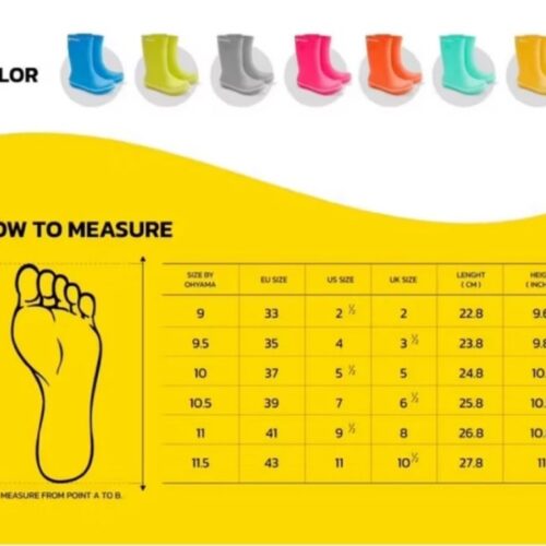 รองเท้าบูท ยางพาราเทียม(PVC เนื้อฟู) สูงขนาด 10นิ้ว รุ่น B-005 (ใส่ได้ทั้ง ชาย-หญิง) - Image 13