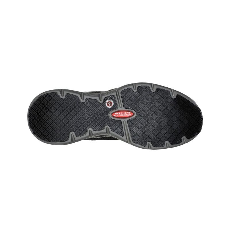 รองเท้าเซฟตี้ SKECHERS WORK สีดำ รุ่น Arch Fit SR - Angis Comp Toe - Image 3