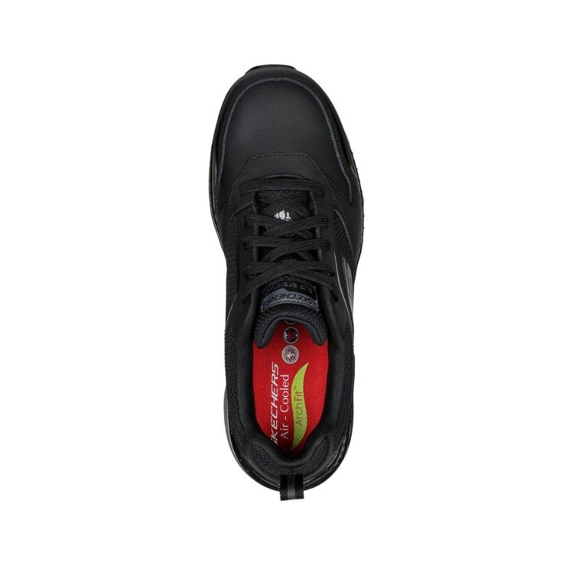 รองเท้าเซฟตี้ SKECHERS WORK สีดำ รุ่น Arch Fit SR - Angis Comp Toe - Image 4