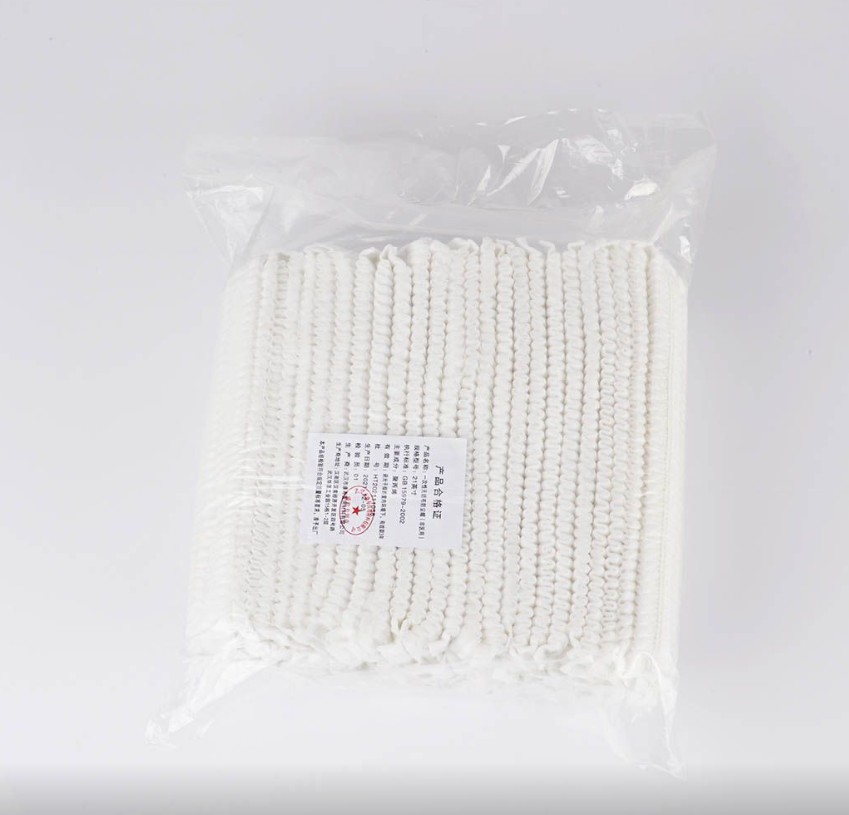 หมวกตัวหนอนสีขาว รุ่น HM-621 (100ชิ้น/แพ็ค) - Image 4
