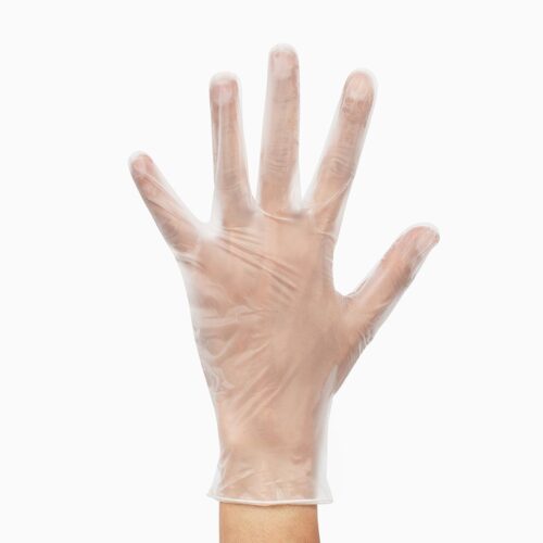 ถุงมือยางไวนิล Size S,M,L - Image 3