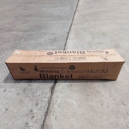 ผ้ากันสะเก็ดงานเชื่อม 550องศา 0.8mmx1mx50m - Image 4