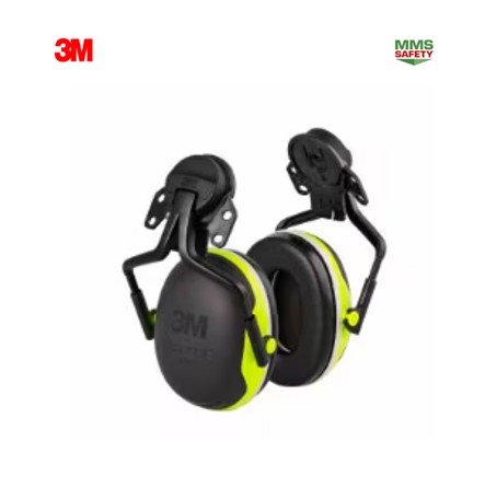 3M : PELTOR™ X4P5E ครอบหูลดเสียงชนิดติดหมวกนิรภัย, 10 ชิ้น/กล่อง