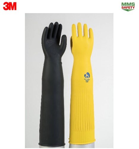 ถุงมือยางธรรมชาติ ยาว 25" รุ่น อริส
