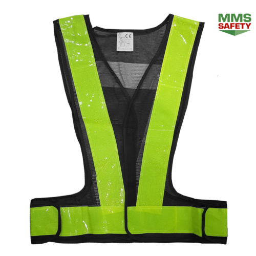 เสื้อกั๊กสะท้อนแสง Fluorescent สีเขียว