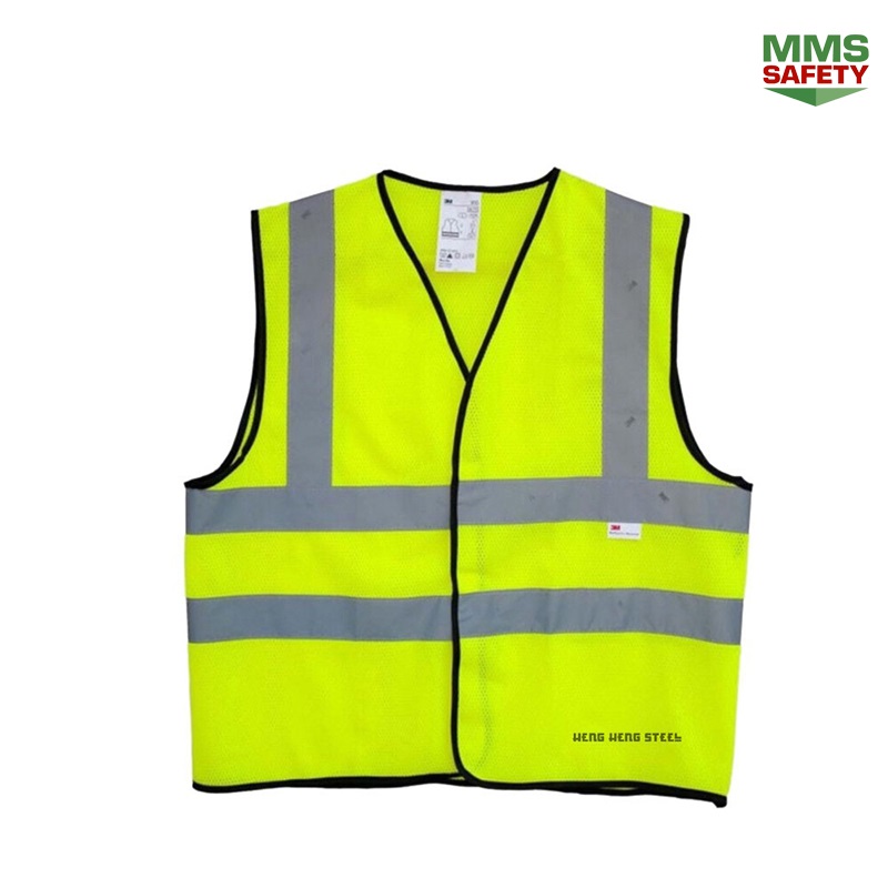3M : V05M2 เสื้อกั๊กสะท้อนแสง SIZE M/L สีส้มและสีเหลือง - Image 3