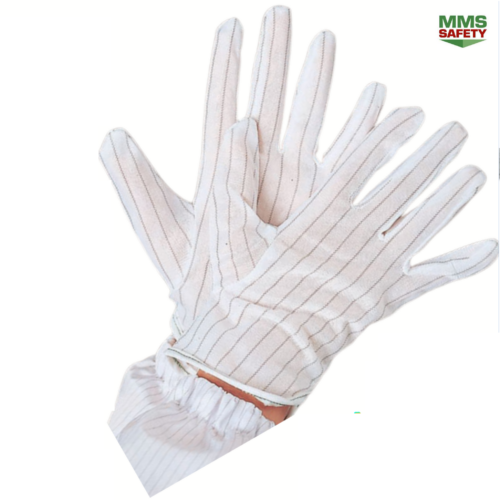 Alternative view of ถุงมือ ESD ลายเส้นคาร์บอนสองด้าน