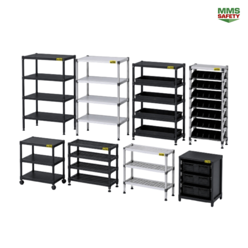 ชั้นวางและระบบจัดเก็บป้องกันไฟฟ้าสถิต  ESD Racks / Shelves