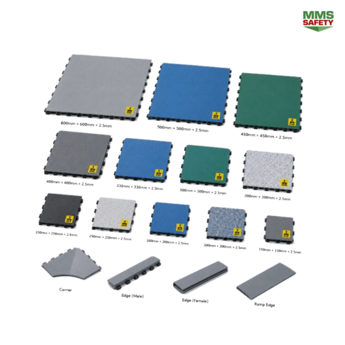 แผ่นปูพื้นป้องกันไฟฟ้าสถิต ESD Tiles